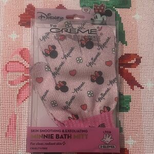 The Crème Shop Minnie Bath Mitt - Pink